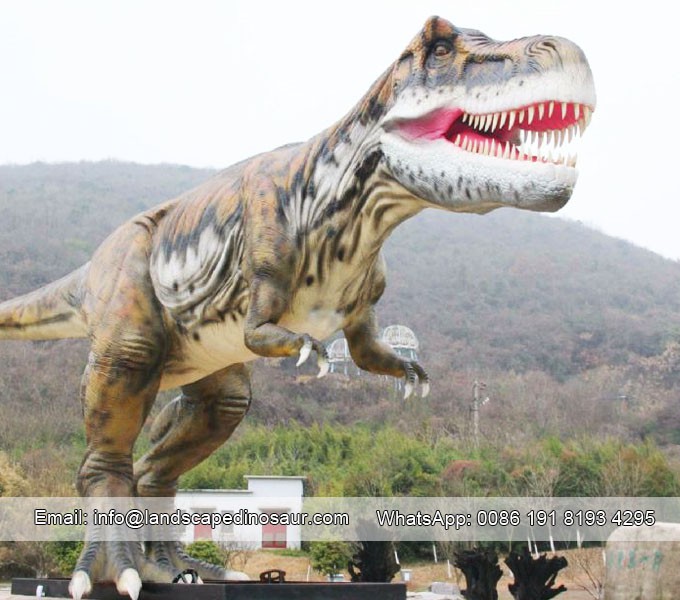 Large Size Dinosaur Model T-Rex For Park-02